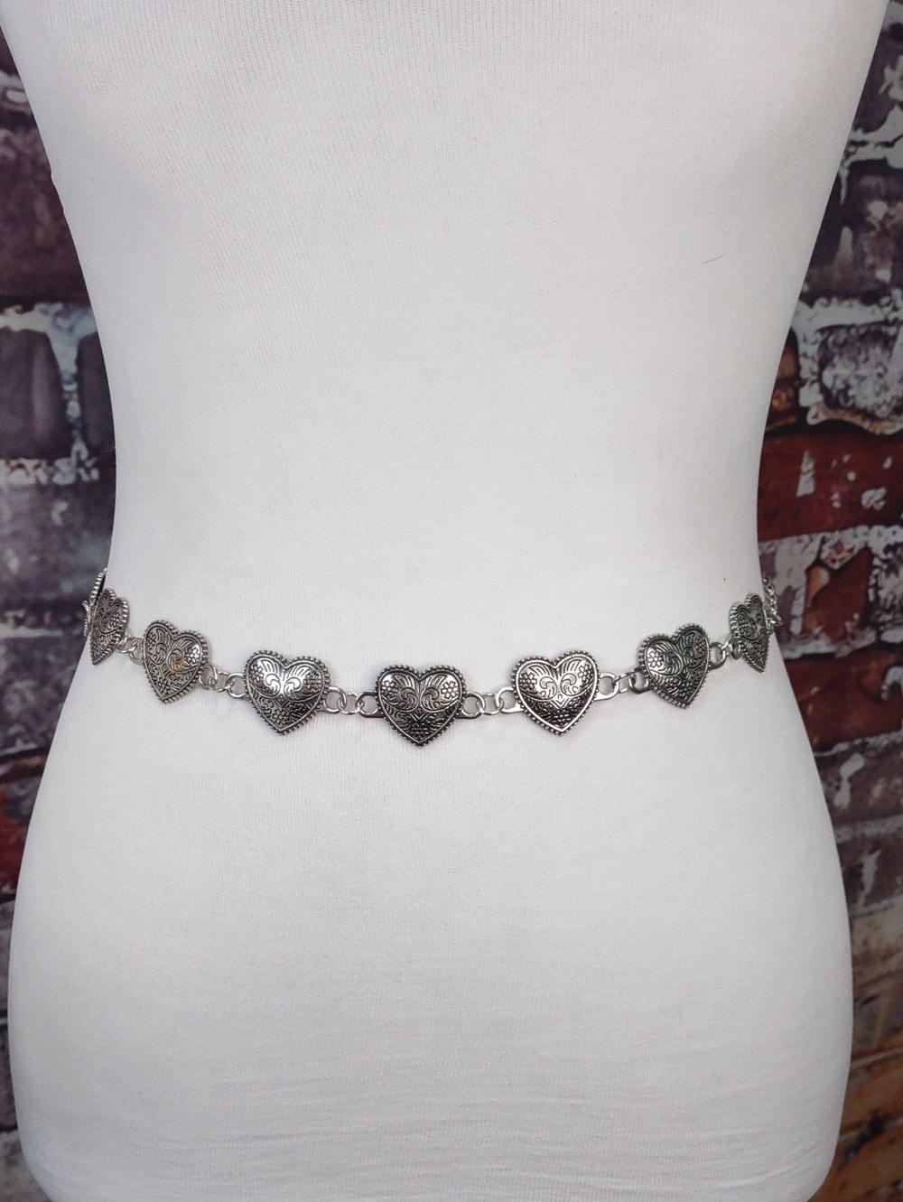 Heart Chain Link Belt